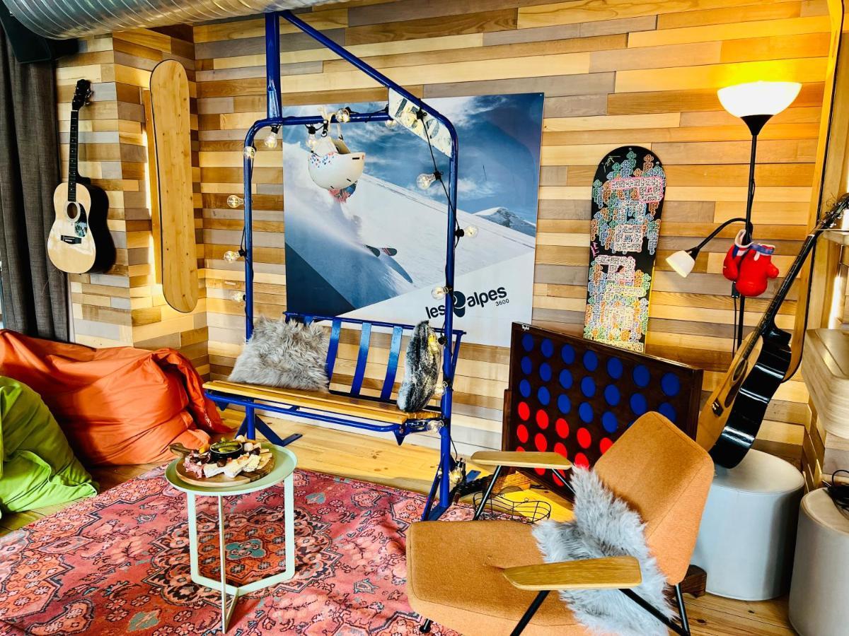 The People - Les 2 Alpes Hotel Les Deux Alpes Bagian luar foto