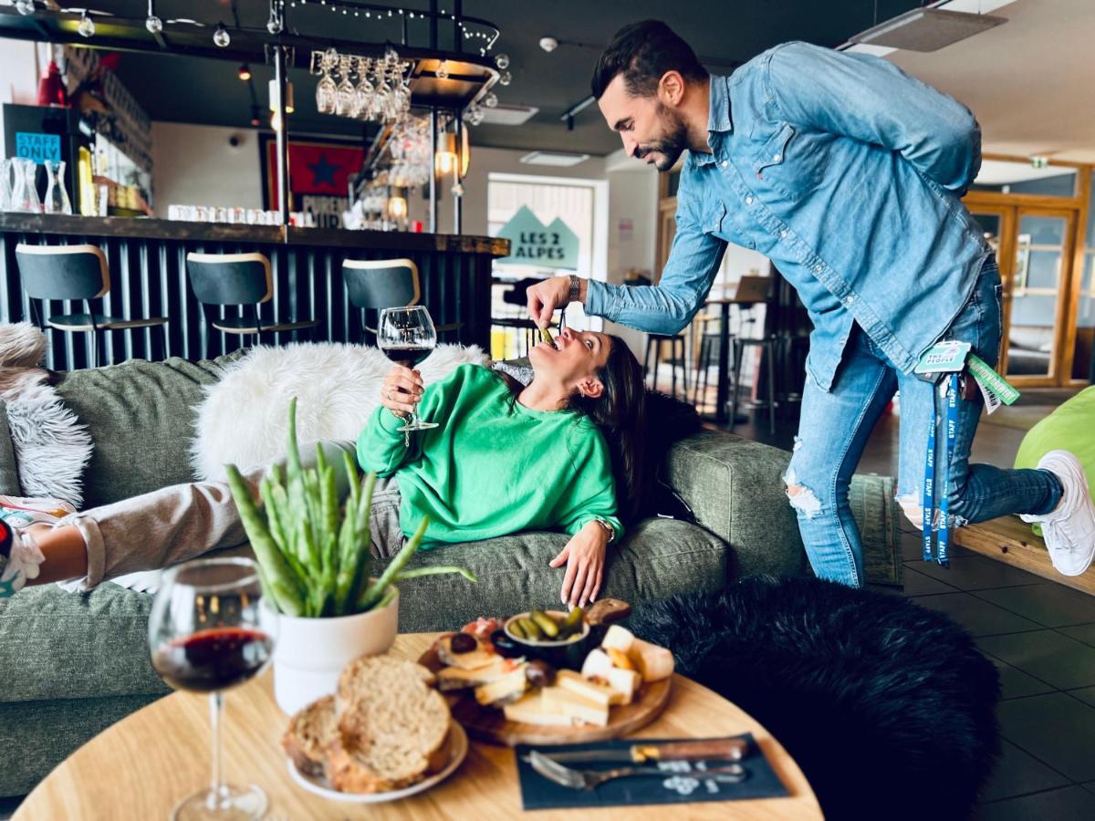 The People - Les 2 Alpes Hotel Les Deux Alpes Bagian luar foto